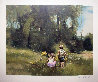 Gathering Wildflowers   1982 Limited Edition Print by Adolf Sehring - 1