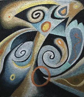 Siren Song 2017 40x36 Super Huge Original Painting - Charles Sherman Siren Song 2017 40x36 Super Huge Original Painting - Charles Sherman