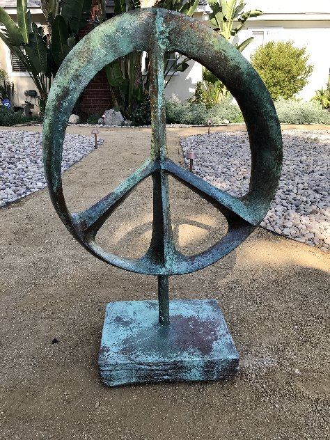 Infinite Peace Sculpture by Charles Sherman