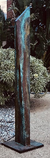Miracle Tower I Steel Sculpture 2020 85 in Sculpture - Charles Sherman Miracle Tower I Steel Sculpture 2020 85 in Sculpture - Charles Sherman