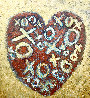 Happy Heart 2020 40x36 Huge Original Painting by Charles Sherman - 0