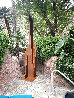 Ascending Mountain Corten Steel Sculpture 2023 121 in - Huge Monumental Size Sculpture by Charles Sherman - 1
