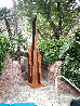 Ascending Mountain Corten Steel Sculpture 2023 121 in - Huge Monumental Size Sculpture by Charles Sherman - 2