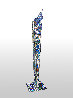 Exalted Flight Unique Mixed Media Sculpture 2023 121 in - Huge Monumental Size Sculpture by Charles Sherman - 3