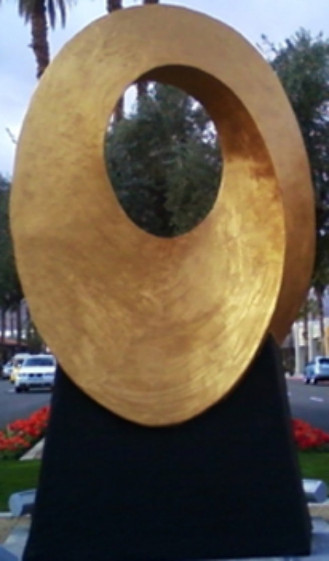 Infinite Sun Resin and Glass Sculpture - Monumental Sculpture by Charles Sherman Infinite Sun Resin and Glass Sculpture - Monumental Sculpture by Charles Sherman