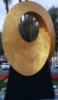 Infinite Sun Resin and Glass Sculpture - Monumental Sculpture by Charles Sherman - 0