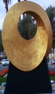Infinite Sun Resin and Glass Sculpture - Monumental Sculpture - Charles Sherman