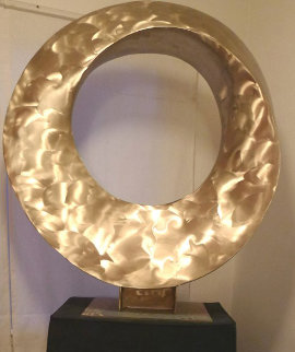 Serenity, Infinity Ring, Bronze Sculpture 2020 40 in Sculpture - Charles Sherman Serenity, Infinity Ring, Bronze Sculpture 2020 40 in Sculpture - Charles Sherman