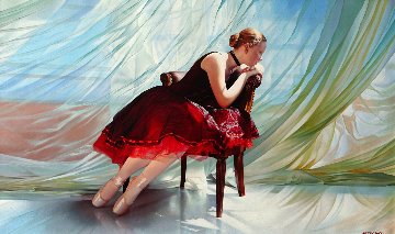 Breeze 36x60 Huge Original Painting - Alexander Sheversky Breeze 36x60 Huge Original Painting - Alexander Sheversky