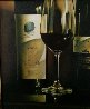 Opus One Still Life 2003 55x28 Original Painting by Alexander Sheversky - 4
