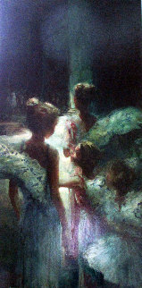 Starting Positions Please 2008 48x24 Original Painting - Stephen Shortridge Starting Positions Please 2008 48x24 Original Painting - Stephen Shortridge