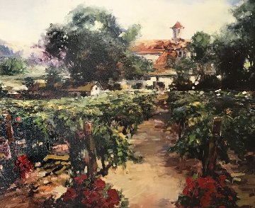 Napa Dawn 2004 Embellished Limited Edition Print - Stephen Shortridge Napa Dawn 2004 Embellished Limited Edition Print - Stephen Shortridge