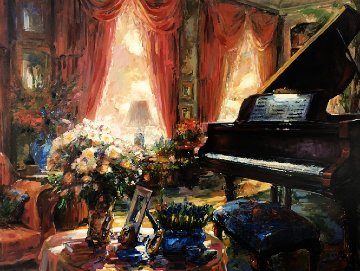 Private Recital 2002 Embellished Limited Edition Print - Stephen Shortridge Private Recital 2002 Embellished Limited Edition Print - Stephen Shortridge
