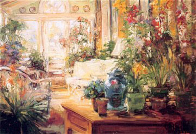Garden Room Embellished 2012 Limited Edition Print by Stephen Shortridge