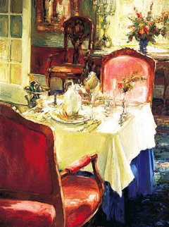 Table For Two Embellished 2002 Limited Edition Print - Stephen Shortridge