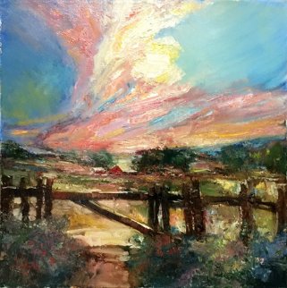 Sunset Rothdrum 20x20 Original Painting - Stephen Shortridge Sunset Rothdrum 20x20 Original Painting - Stephen Shortridge