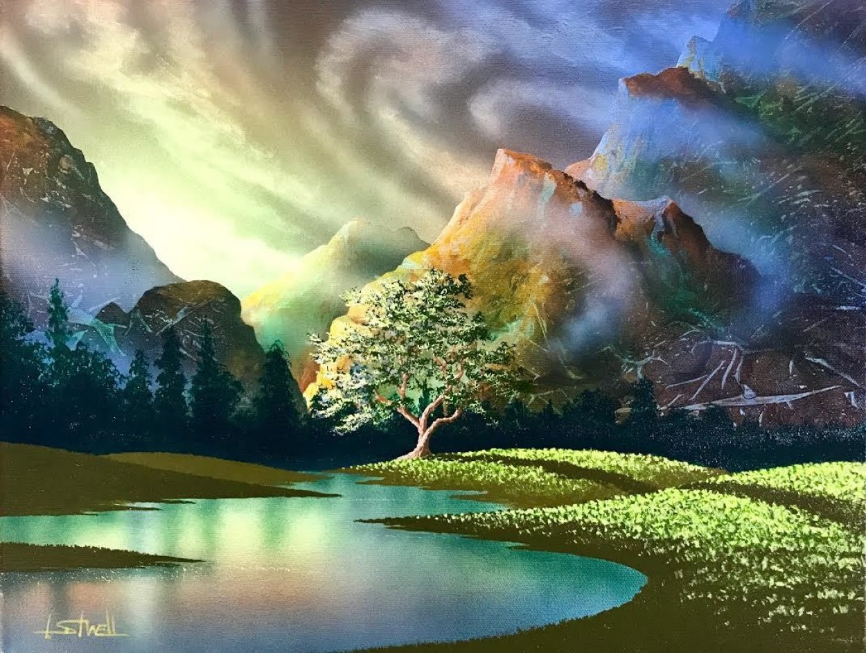 Shadowland 2006 14x18 Original Painting by Kenneth Shotwell Shadowland 2006 14x18 Original Painting by Kenneth Shotwell