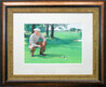 President Eisenhower Golfing 1950 29x35 Original Painting by Charles Showalter - 1 President Eisenhower Golfing 1950 29x35 Original Painting by Charles Showalter - 1