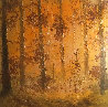 Birch Trees 38x38 Original Painting by Salomon Huerta - 0