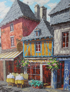 Memory of Brittany 2013 24x30 Original Painting - Viktor Shvaiko Memory of Brittany 2013 24x30 Original Painting - Viktor Shvaiko