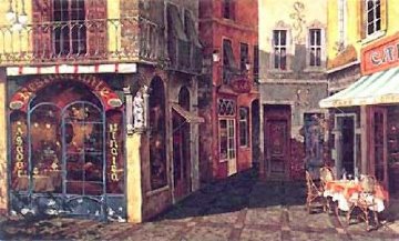 Plaza Del Correo Vego Embellished 2000 Limited Edition Print - Viktor Shvaiko Plaza Del Correo Vego Embellished 2000 Limited Edition Print - Viktor Shvaiko