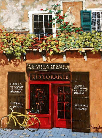 La Villa Miranda 2010 Embellished Limited Edition Print - Viktor Shvaiko