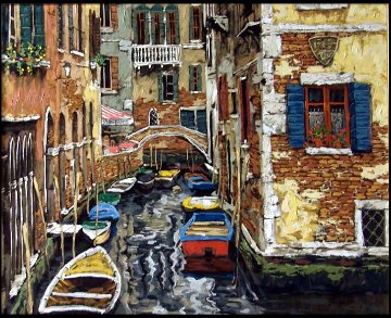 Venice Suite: Framed Set of 2 Prints 2000 - Italy Limited Edition Print - Viktor Shvaiko
