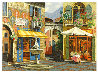 Fountain In The Square AP 2002 Embellished Limited Edition Print by Viktor Shvaiko - 0