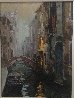 Morning Mist in Venice AP 2015 Embellished Limited Edition Print by Viktor Shvaiko - 1