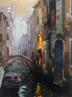 Morning Mist in Venice AP 2015 Embellished Limited Edition Print - Viktor Shvaiko Morning Mist in Venice AP 2015 Embellished Limited Edition Print - Viktor Shvaiko