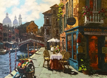 Venice El Fresco  Embellished 2016 Limited Edition Print - Viktor Shvaiko