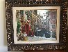 Quiet Table in Venice 2016 Embellished Limited Edition Print by Viktor Shvaiko - 1