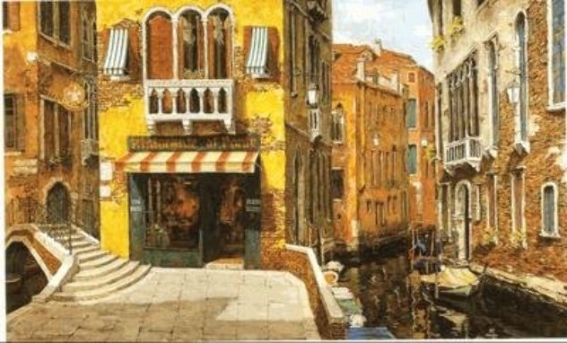Sunny Day in Venice PP 1998 - Italy Limited Edition Print by Viktor Shvaiko Sunny Day in Venice PP 1998 - Italy Limited Edition Print by Viktor Shvaiko