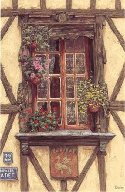 Windows Suite: Windows of France  PP Limited Edition Print by Viktor Shvaiko