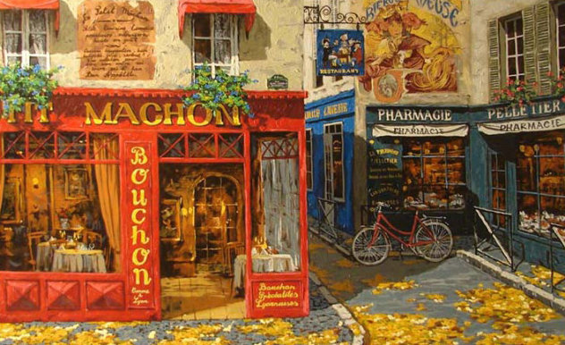 Autumn in Paris PP Limited Edition Print by Viktor Shvaiko