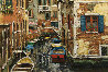 Boats of Venice PP Limited Edition Print by Viktor Shvaiko - 0