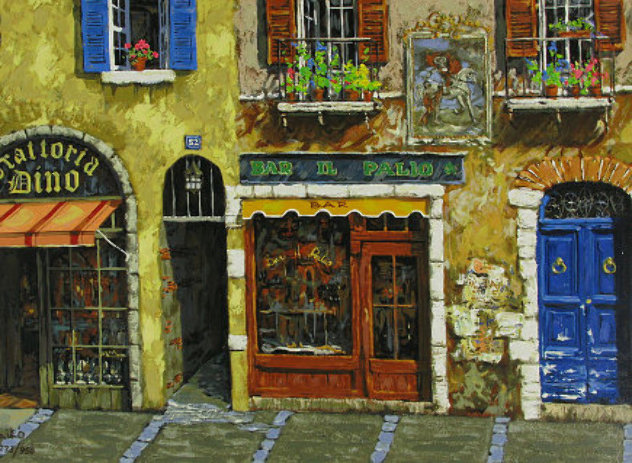 Mediterranean Suite: Buon Giorno PP Limited Edition Print by Viktor Shvaiko