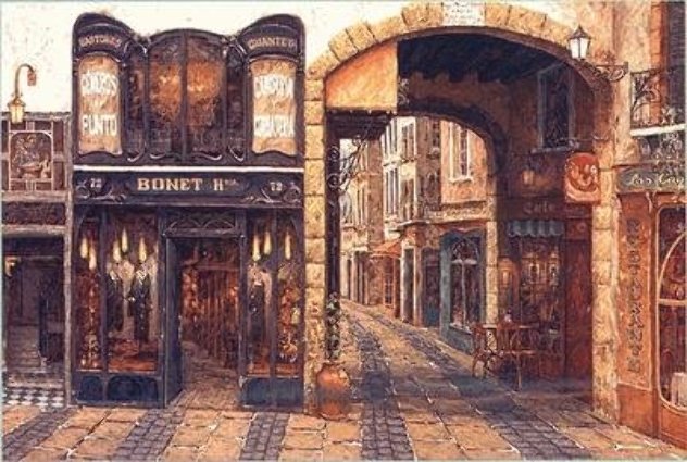 Carrer De Catalonia PP Limited Edition Print by Viktor Shvaiko