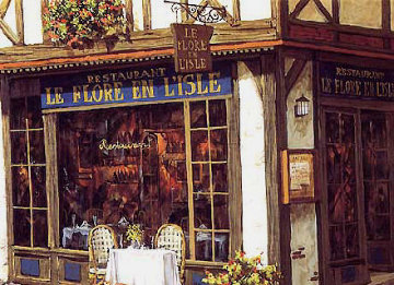 Le Bijoux de Paris: Rendezvous Le Flore En l'isle PP Limited Edition Print - Viktor Shvaiko Le Bijoux de Paris: Rendezvous Le Flore En l'isle PP Limited Edition Print - Viktor Shvaiko