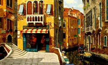 Sunny Day in Venice PP 1998 Limited Edition Print - Viktor Shvaiko