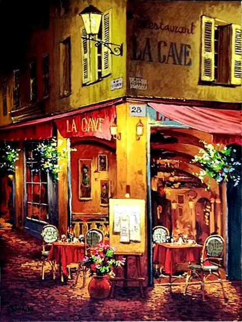 Dinner a La Cave PP Limited Edition Print by Viktor Shvaiko