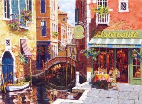 Rendezvous in Venice 2002 Limited Edition Print - Viktor Shvaiko