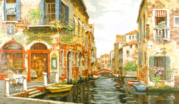 Dreams of Venice AP 2001 Embellished Limited Edition Print - Viktor Shvaiko Dreams of Venice AP 2001 Embellished Limited Edition Print - Viktor Shvaiko