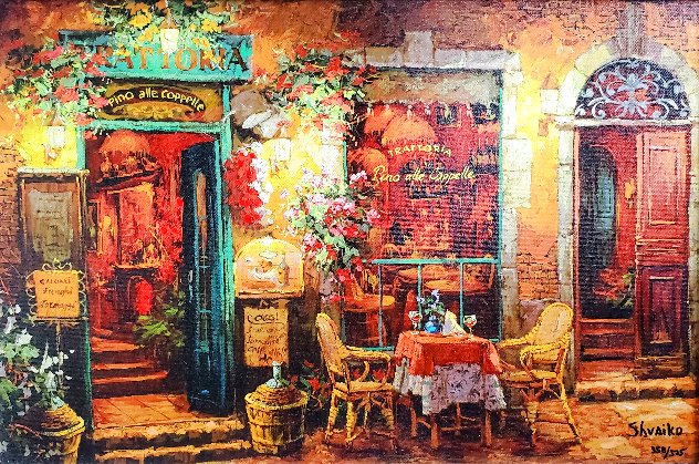 La Bella Notte 2013 Embellished - Italy Limited Edition Print by Viktor Shvaiko