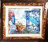 Three for Santorini 2008 Embellished - Greece Limited Edition Print by Viktor Shvaiko - 1