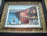 Lake Como Blue 2015 Embellished - Italy Limited Edition Print by Viktor Shvaiko - 2