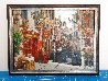 Quiet Table in Venice 2016 Embellished - Italy Limited Edition Print by Viktor Shvaiko - 1