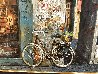 La Vieille Bicyclette 1998 Embellished - Huge Limited Edition Print by Viktor Shvaiko - 2