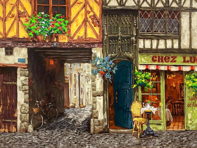 Light in the Passageway 2002 Embellished - France Limited Edition Print by Viktor Shvaiko