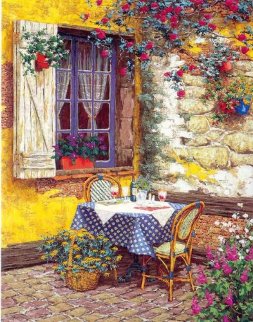 Garden Lace Canvas Deluxe 2002 Limited Edition Print - Viktor Shvaiko Garden Lace Canvas Deluxe 2002 Limited Edition Print - Viktor Shvaiko
